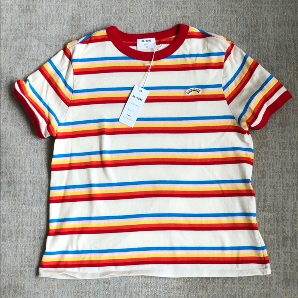 RE/DONE Stripe Shirt